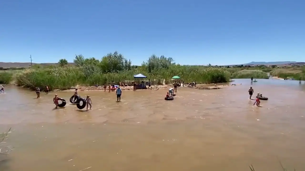 Fossil Falls River